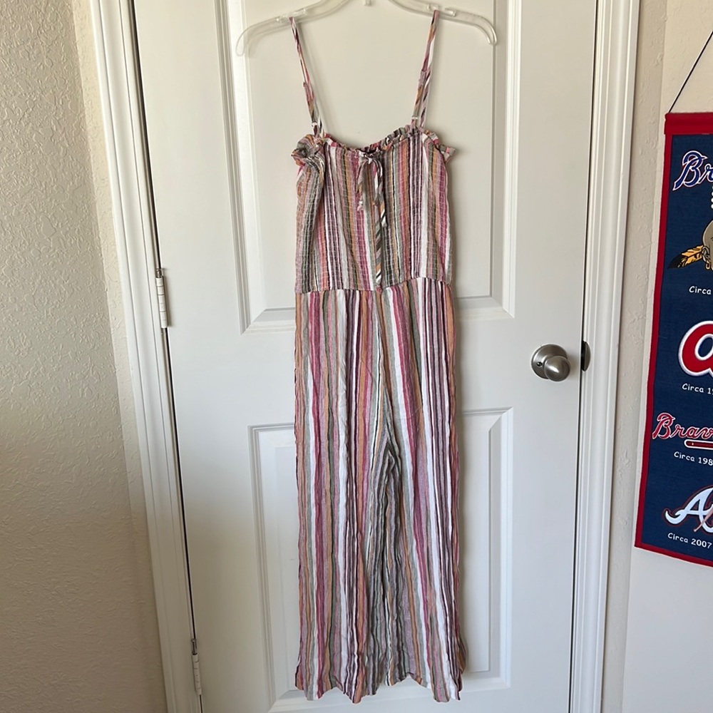 Striped Jumpsuit